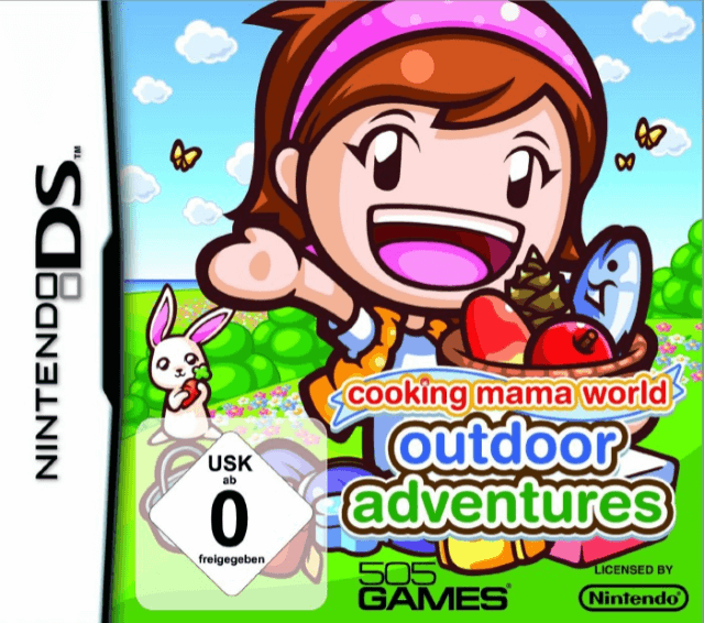 Cooking Mama World: Hobbies and Fun box art for Nintendo DS